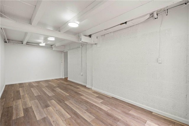 3105 Schieck St, Baldwin Boro, PA 15227 - finished basement with wood finished floors and baseboards