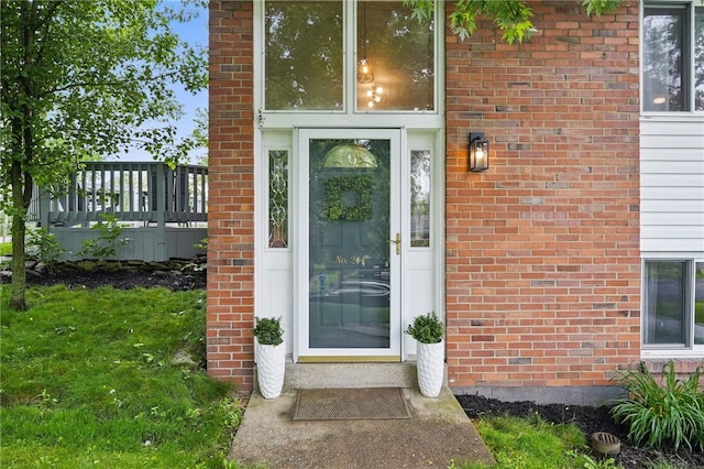 244 Burch Dr, Coraopolis, PA 15108 - view of exterior entry with brick siding