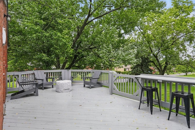 244 Burch Dr, Coraopolis, PA 15108 - view of wooden terrace