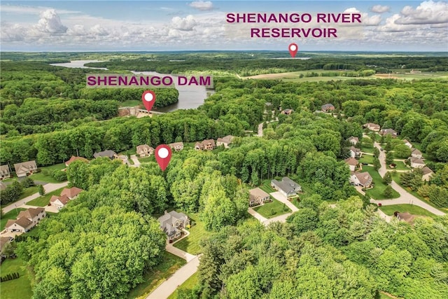 2104 Pierce Bluffs Dr, Hermitage, PA 16148 - bird's eye view of a forest