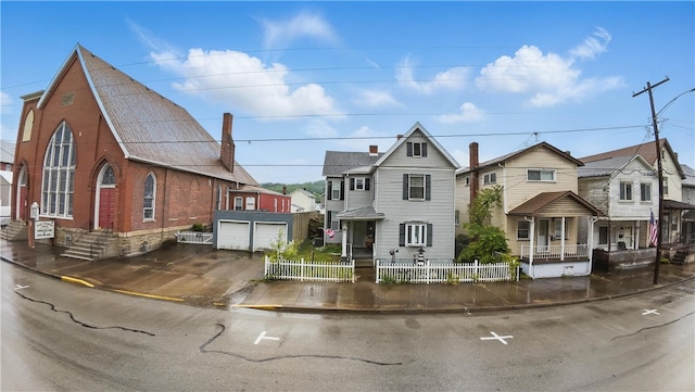 310 Main St, Belle Vernon Fay, PA 15012 - view of front of property with a residential view and brick siding