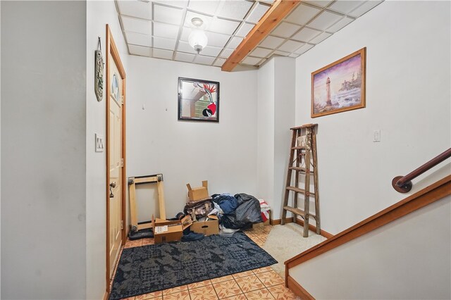 310 Main St, Belle Vernon Fay, PA 15012 - recreation room featuring tile patterned flooring and baseboards