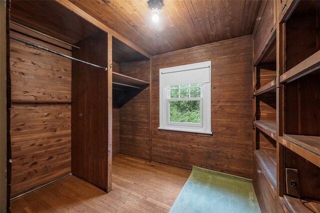 446 S Dallas Ave, Point Breeze, PA 15208 - walk in closet with wood finished floors