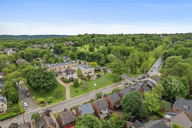446 S Dallas Ave, Point Breeze, PA 15208 - aerial overview of property's location with nearby suburban area