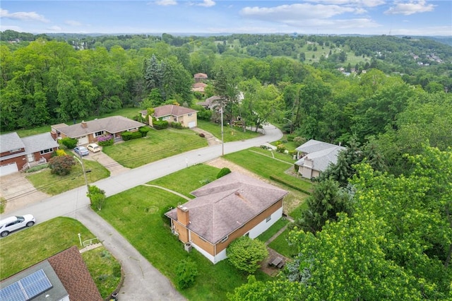 954 Illinois Ave, Braddock Hills, PA 15221 - aerial perspective of suburban area with a heavily wooded area