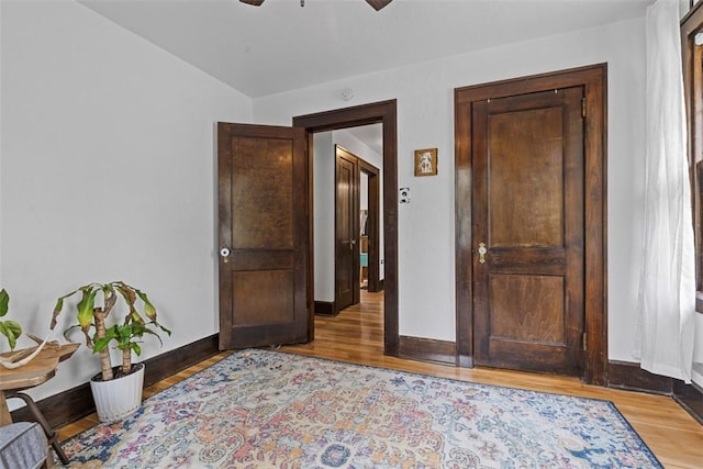 952 Jackman Ave, Avalon, PA 15202 - bedroom featuring wood finished floors, baseboards, and a ceiling fan