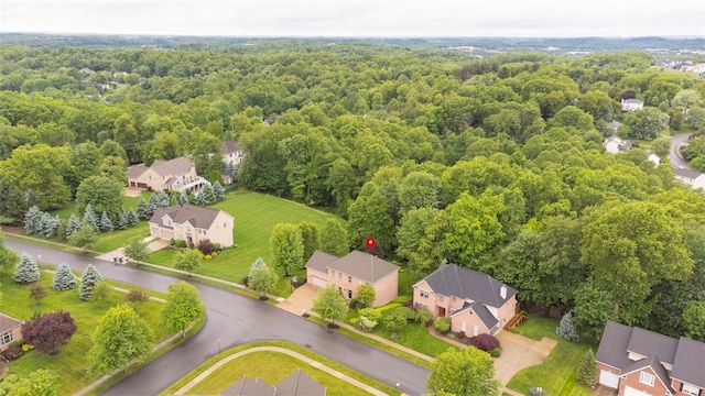 104 Southridge Dr, Cranberry Twp, PA 16066 - bird's eye view of a heavily wooded area