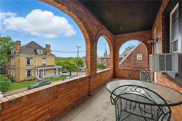342 E 11th Ave, Homestead, PA 15120 - view of patio with cooling unit and outdoor dining space