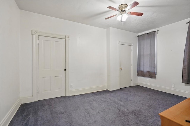 342 E 11th Ave, Homestead, PA 15120 - carpeted empty room with a ceiling fan and baseboards