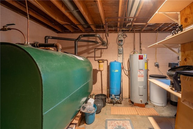 302 Shutt Rd, Hempfield Twp Wml, PA 15601 - utilities with water heater and oil tank