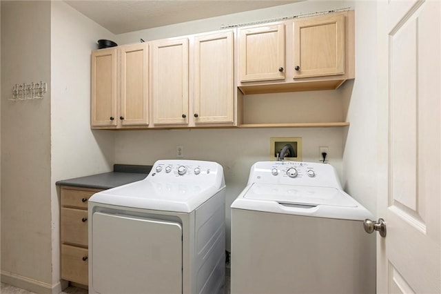 547 Mercer Rd, Twp Of But Ne, PA 16001 - laundry area with cabinet space and washer and dryer
