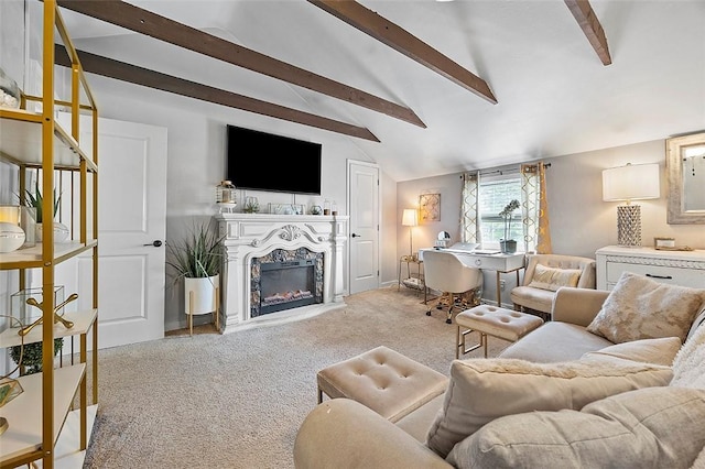 330 Earlwood Rd, Penn Hills, PA 15235 - living area with carpet flooring, a glass covered fireplace, and baseboards