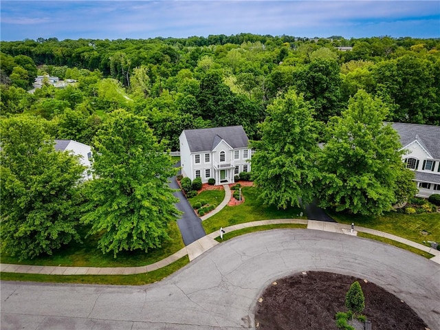 117 Trailside Ct, North Fayette, PA 15108 - aerial view of a forest
