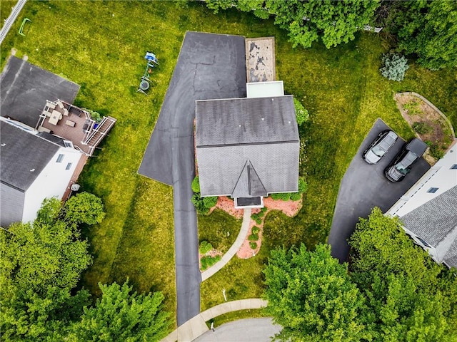 117 Trailside Ct, North Fayette, PA 15108 - drone / aerial view