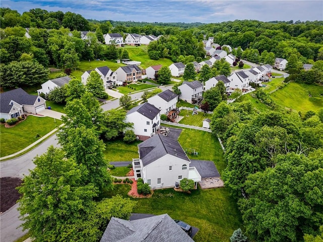 117 Trailside Ct, North Fayette, PA 15108 - aerial perspective of suburban area