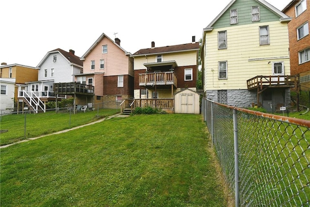 1312 Kelton Ave, Dormont, PA 15216 - rear view of house with a deck