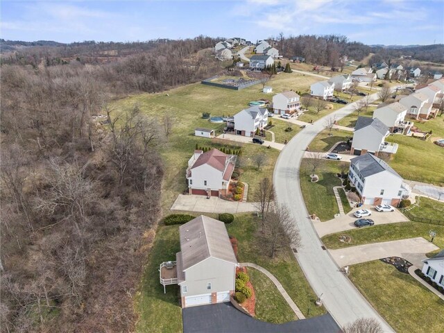 115 Tartan Dr, Hempfield Twp Wml, PA 15601 - aerial view of property and surrounding area featuring nearby suburban area