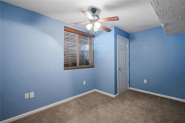 115 Tartan Dr, Hempfield Twp Wml, PA 15601 - carpeted empty room with a ceiling fan and baseboards