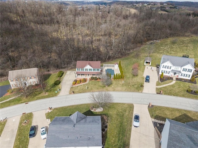115 Tartan Dr, Hempfield Twp Wml, PA 15601 - aerial view of a heavily wooded area