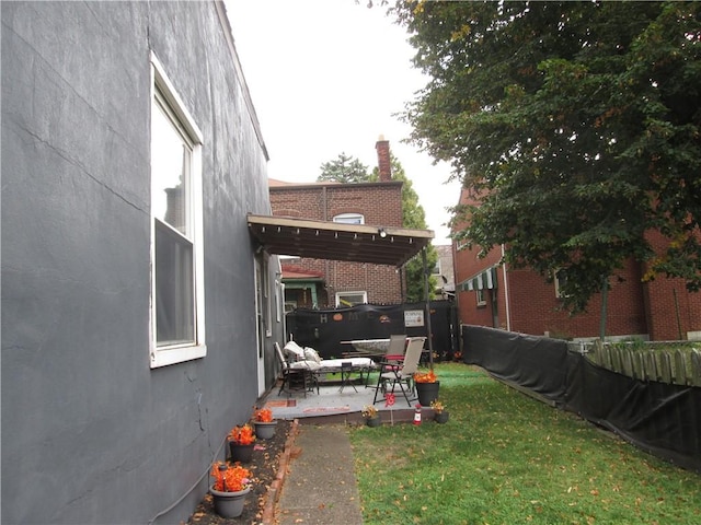 14051407 Brownsville Rd, Carrick, PA 15210 - view of yard featuring a patio area