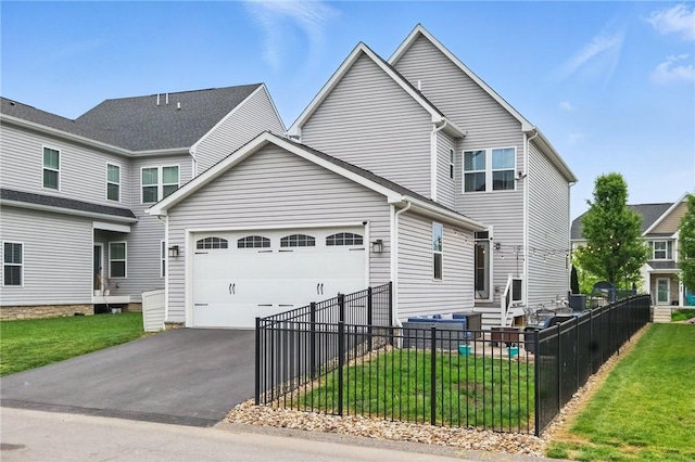 184 Bucktail Dr, Cranberry Twp, PA 16066 - view of front of property featuring a garage and driveway
