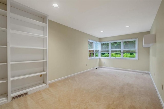 1167 Murray Hill Ave, Squirrel Hill, PA 15217 - unfurnished room featuring baseboards, carpet, and recessed lighting