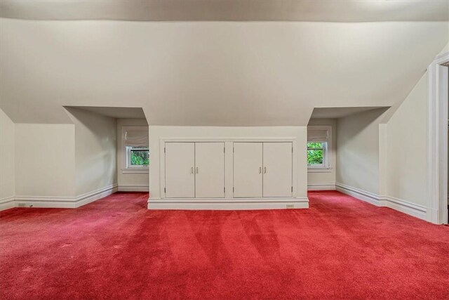1167 Murray Hill Ave, Squirrel Hill, PA 15217 - bonus room featuring carpet floors, lofted ceiling, and baseboards