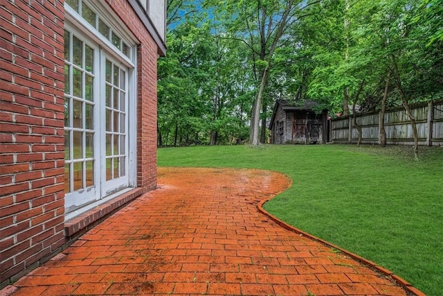 1167 Murray Hill Ave, Squirrel Hill, PA 15217 - view of yard featuring a patio and french doors