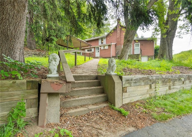 2555 Cole Rd, Marshall, PA 15090 - view of rear view of property