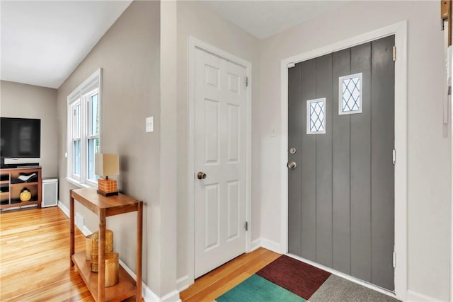 132 Crescent Hills Rd, Penn Hills, PA 15235 - foyer with light wood finished floors and baseboards