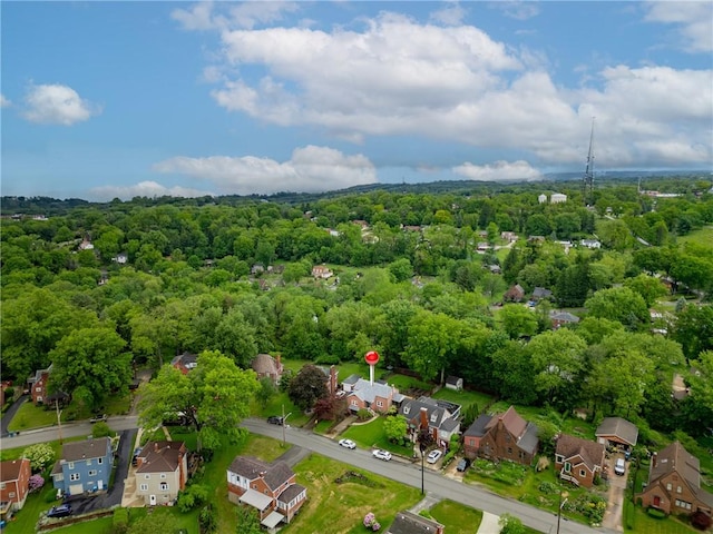 132 Crescent Hills Rd, Penn Hills, PA 15235 - aerial view of residential area with a heavily wooded area