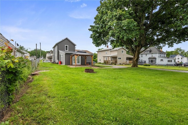 1218 W Ridge Ave, Sharpsville, PA 16150 - view of yard with a gazebo and a residential view