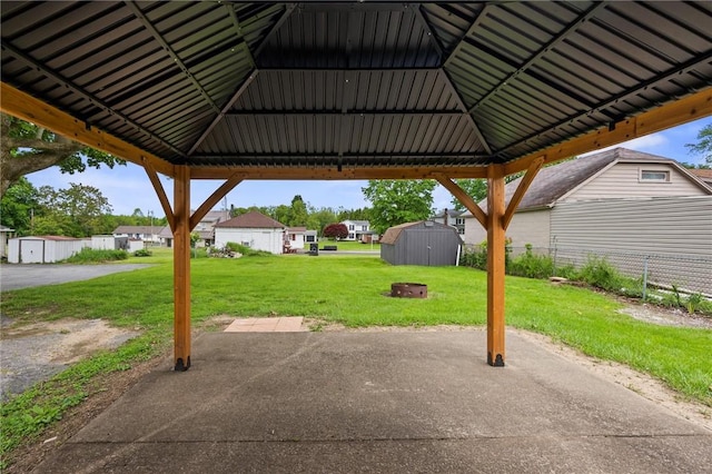 1218 W Ridge Ave, Sharpsville, PA 16150 - view of patio with a gazebo