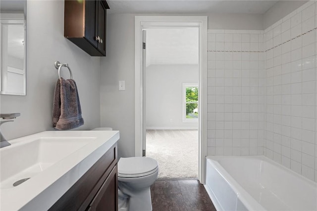 1218 W Ridge Ave, Sharpsville, PA 16150 - bathroom featuring vanity and toilet