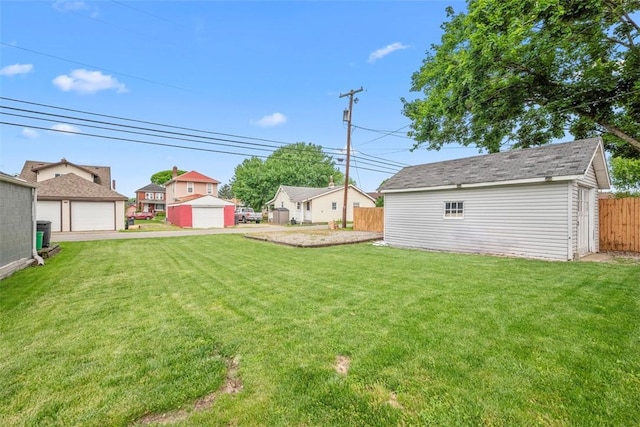 1217 Princeton Ave, Natrona Hts/Harrison Twp, PA 15065 - view of yard featuring an outbuilding and a detached garage