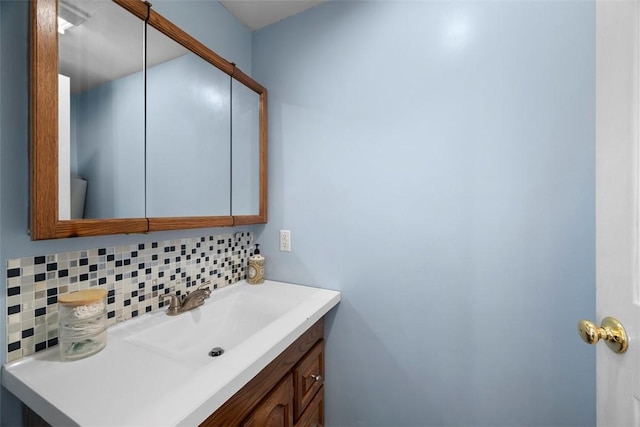 1217 Princeton Ave, Natrona Hts/Harrison Twp, PA 15065 - bathroom featuring tasteful backsplash and vanity