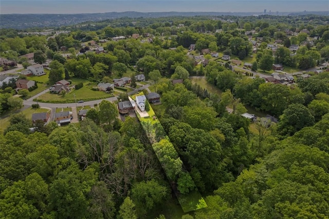 61 Ehle Ave, Kennedy Twp, PA 15108 - aerial view of residential area featuring a forest