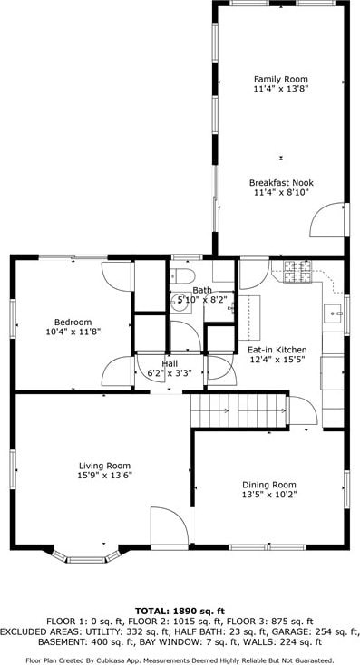 61 Ehle Ave, Kennedy Twp, PA 15108 - room layout