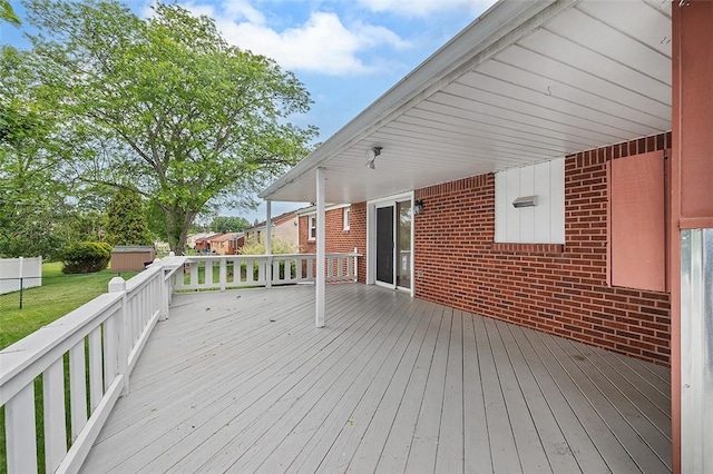 3353 Mcroberts Rd, Castle Shannon, PA 15234 - wooden terrace with a yard
