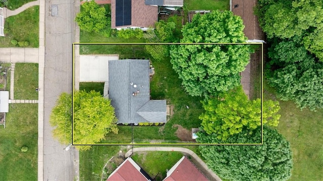 6003 Kingston Dr, Hopewell Twp Bea, PA 15001 - aerial view of property and surrounding area with property boundaries highlighted