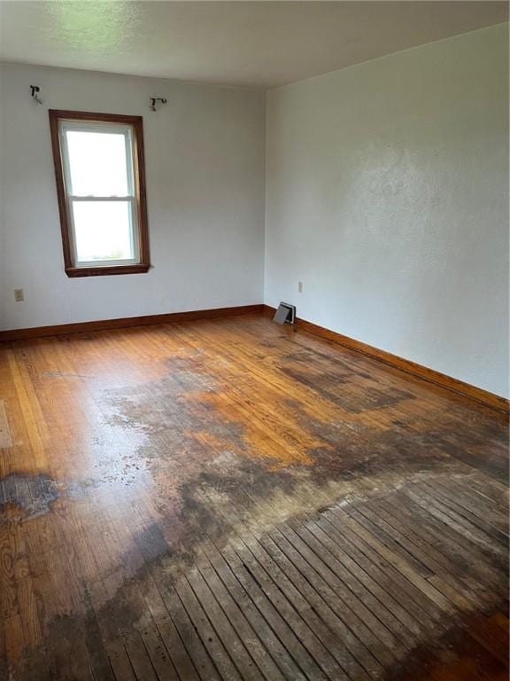 256 Vermont St, Hempfield Twp Wml, PA 15601 - unfurnished room featuring wood-type flooring and baseboards