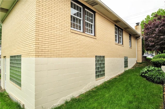 1513 Marion Ave, Monessen, PA 15062 - view of side of property with a lawn and brick siding