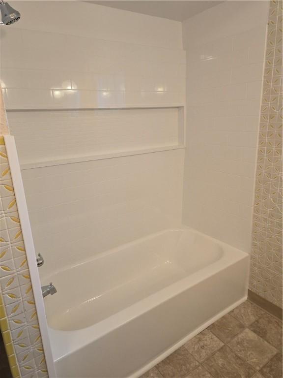 209 Pawnee St, Rostraver, PA 15012 - bathroom with shower / tub combo and baseboards