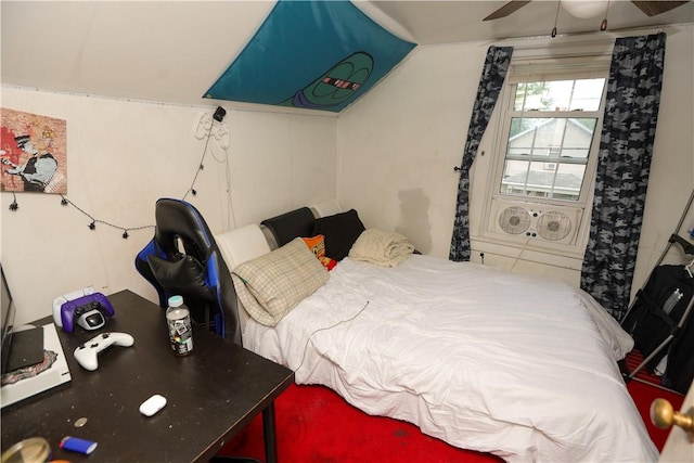 1019 Boulder St, California, PA 15419 - bedroom featuring lofted ceiling