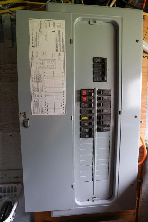 1019 Boulder St, California, PA 15419 - utility room with electric panel