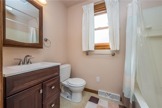 1320 High, Jefferson Hills, PA 15025 - full bath featuring vanity and shower / bath combination with curtain