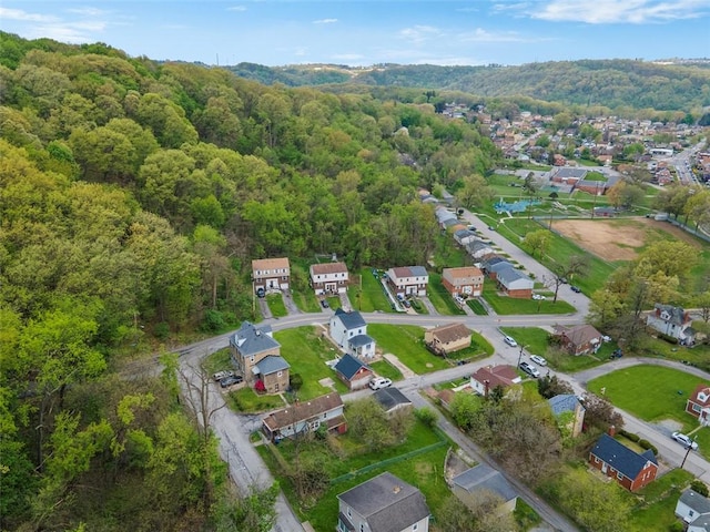 1458 Isoline, Sheraden, PA 15204 - aerial overview of property's location featuring a forest and nearby suburban area