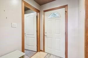 929 Al Smith Dr, Kennedy Twp, PA 15136 - foyer featuring light tile patterned flooring