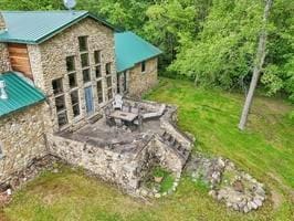 929 Al Smith Dr, Kennedy Twp, PA 15136 - view of green lawn featuring a patio area