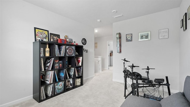 420 Fosse Ct, Harmony Boro But, PA 16037 - hall featuring carpet flooring and baseboards